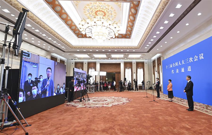 (TWO SESSIONS)CHINA-BEIJING-NPC-DEPUTIES-INTERVIEW (CN)