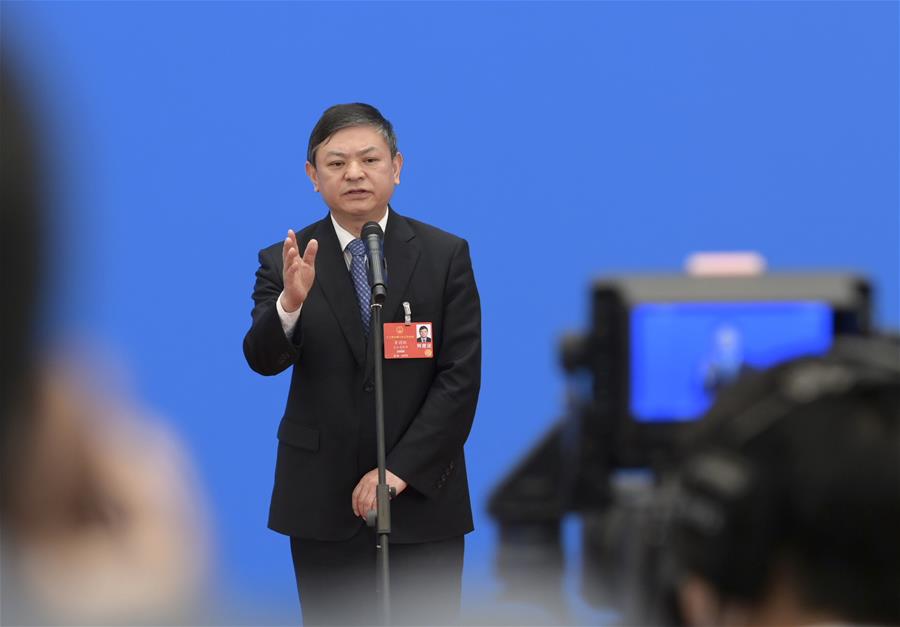 (TWO SESSIONS)CHINA-BEIJING-NPC-MINISTERS-INTERVIEW (CN)