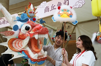 Cultural exhibition draws SCO Media and Think Tank Summit's attendees