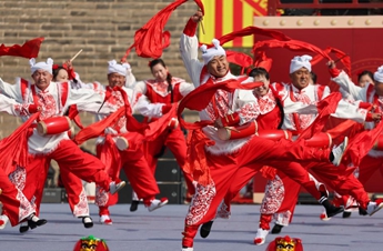 National drum contest held in China's Shijiazhuang
